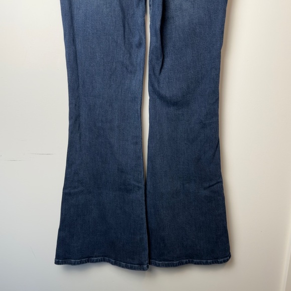 Anthropologie Pilcro Flare Jeans Medium Wash Size 31 High Rise Bootcut - Picture 8 of 10